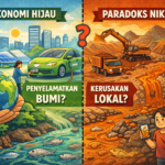nikel, ekonomi hijau dan kerusakan lingkungan