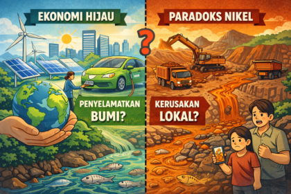 nikel, ekonomi hijau dan kerusakan lingkungan