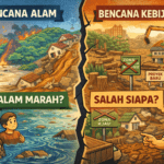 bencana alam vs bencana kebijakan
