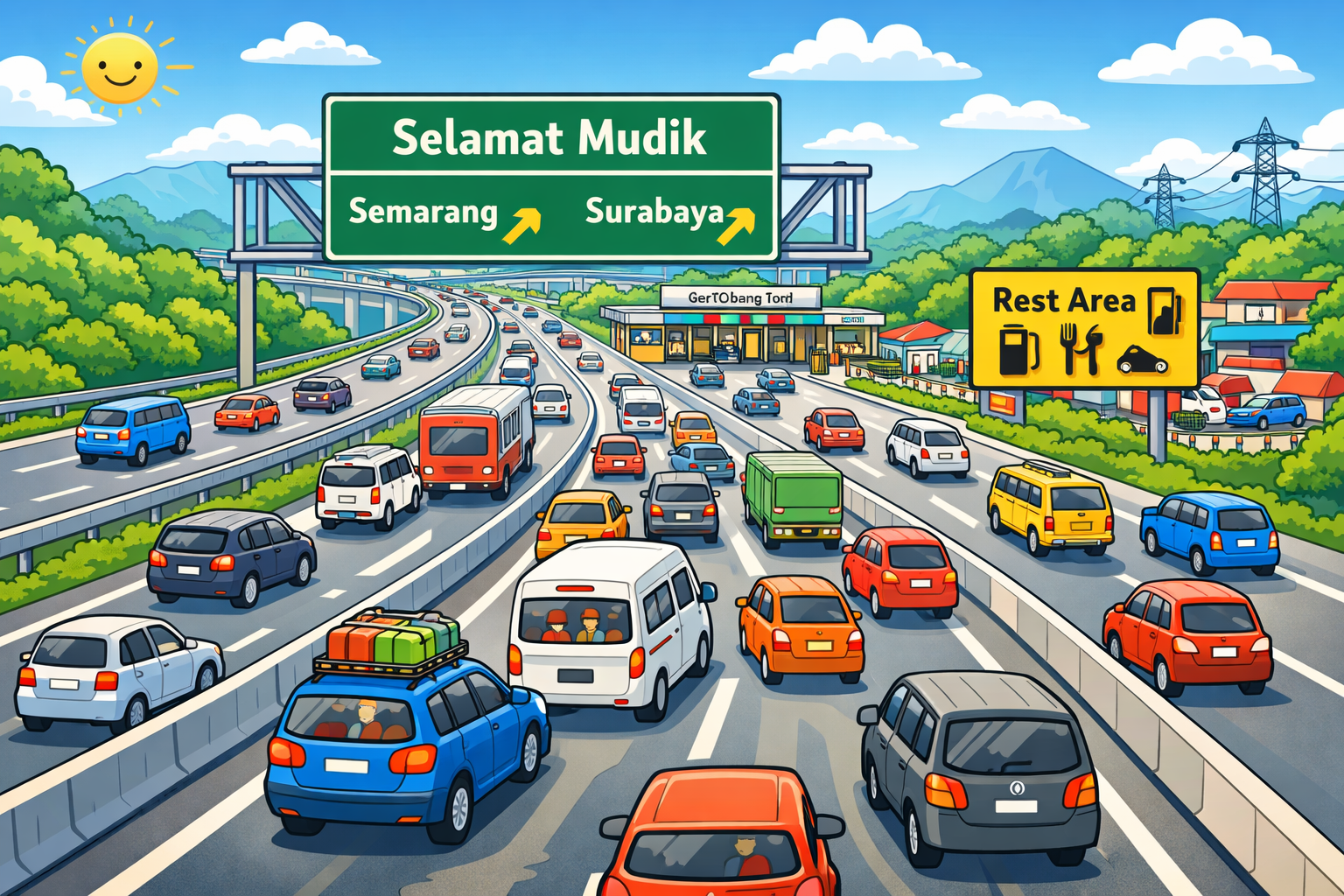 nudik aman, mudik lancar