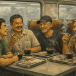 ngopi di resto kereta