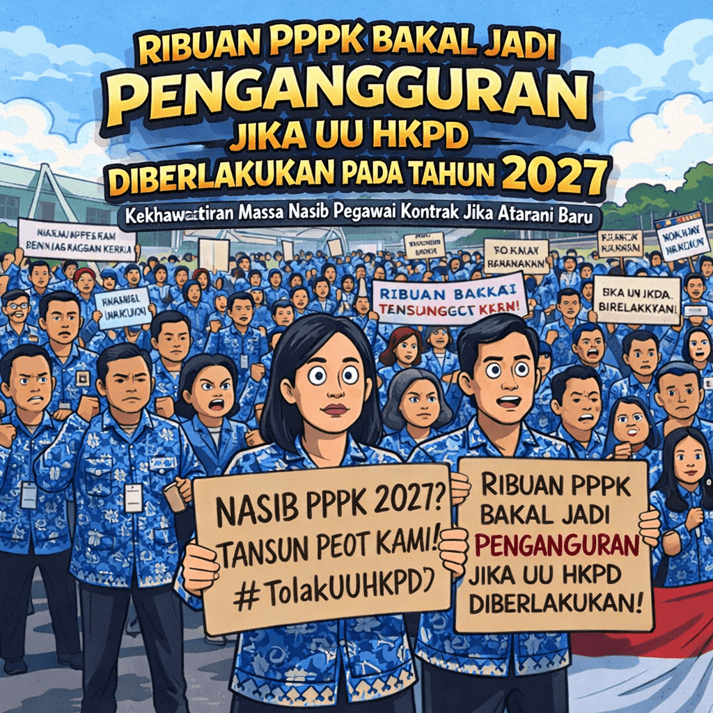 Tolak UU HKPD: Protes PPPK 2027