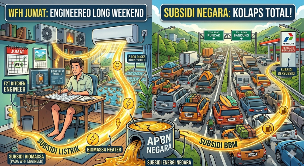 WFH jumat apa gak jadi long weekend?